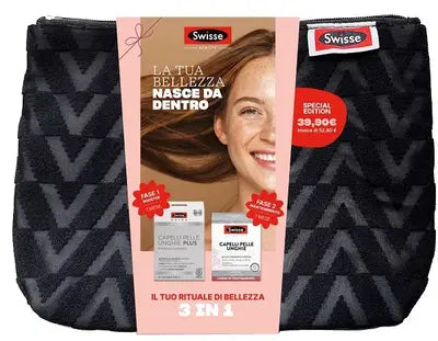 SWISSE BEAUTY POCHETTE CAPELLI PELLE UNGHIE